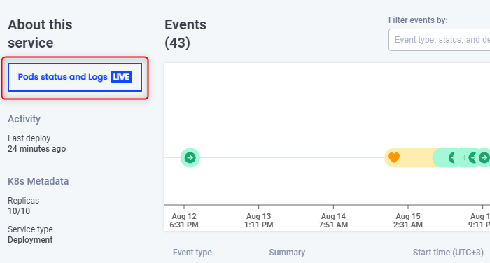 pod-status-and-logs-how-toactivate