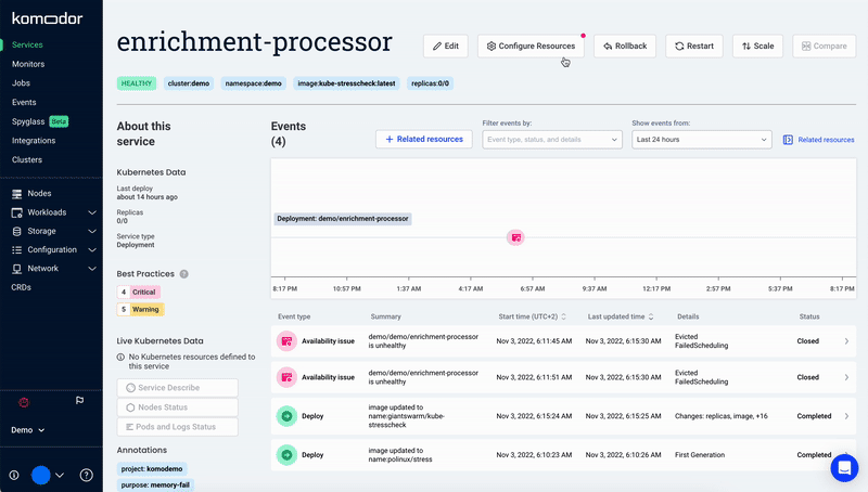 Announcing GA of Komodor Actions & RBAC Support