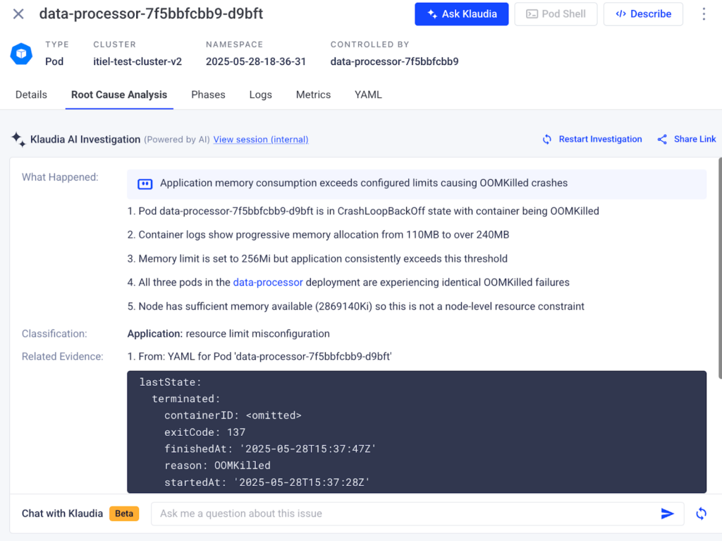 Komodor | Komodor AI SRE vs. OSS AI Agent: A Technical Comparison of Agentic AI for Kubernetes Troubleshooting