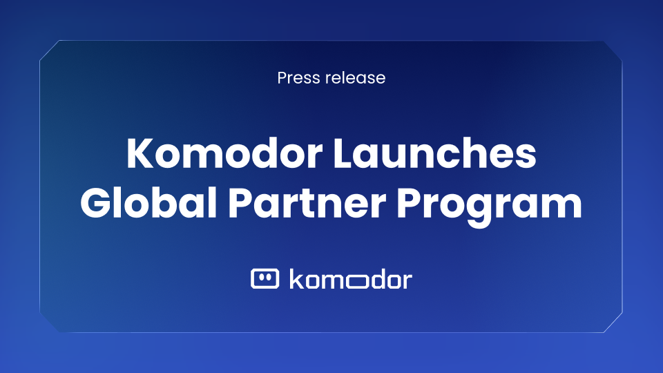 Komodor Launches Global Partner Program to Accelerate AI-Driven Reliability and Cost Optimization at Scale
