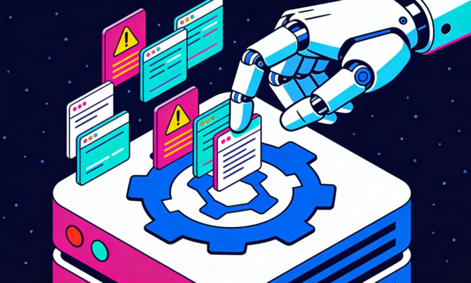 Cover image for article exploring building vs. buying AI for Incident Response.
