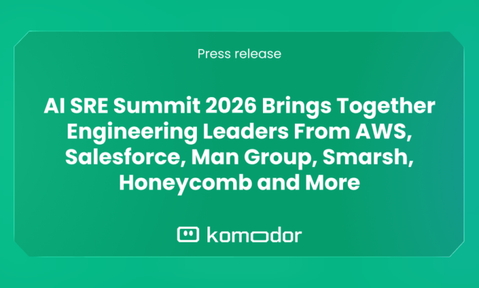 Cover image for news post detailing the AI SRE Virtual Summit on May 12th.