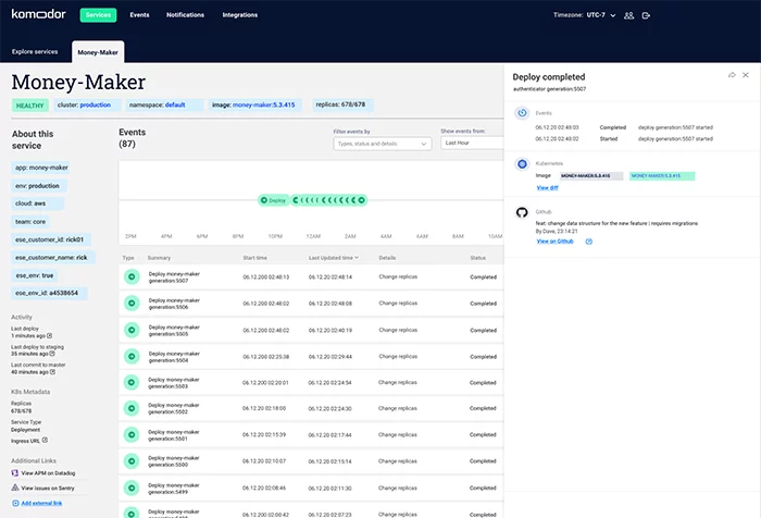 troubleshooting-with-komodor-deploy-complete